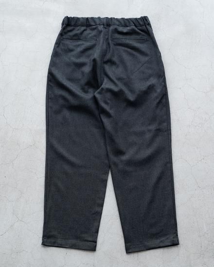 STILL BY HAND / スティル バイ ハンド】 Wool Saxony Easy Slacks