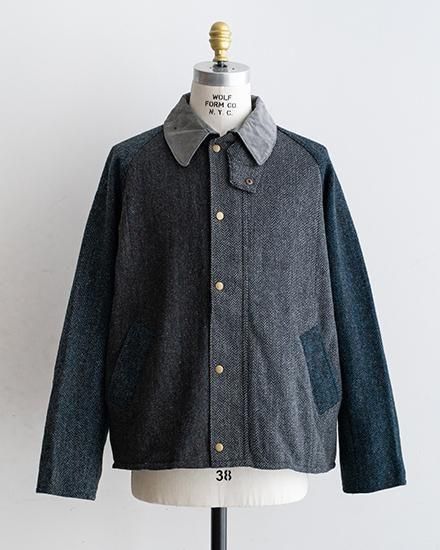 yoused HARRIS TWEED ジャケット YOUSED ユーズド ヴィンテージハリスツイードカントリー
