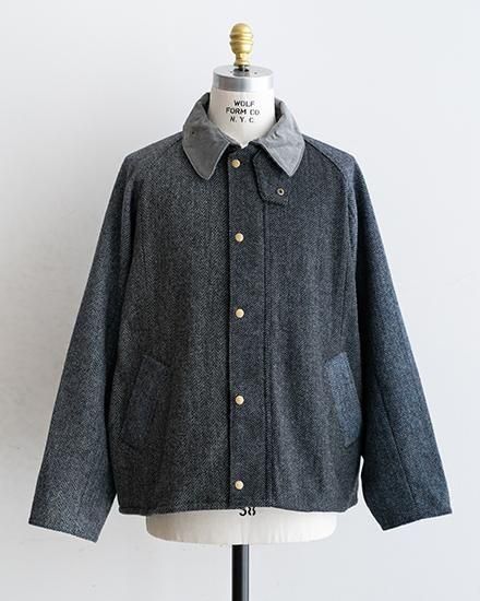 yoused HARRIS TWEED ジャケット YOUSED HARRIS TWEED COUNTRY JACKET ユーズド カントリー