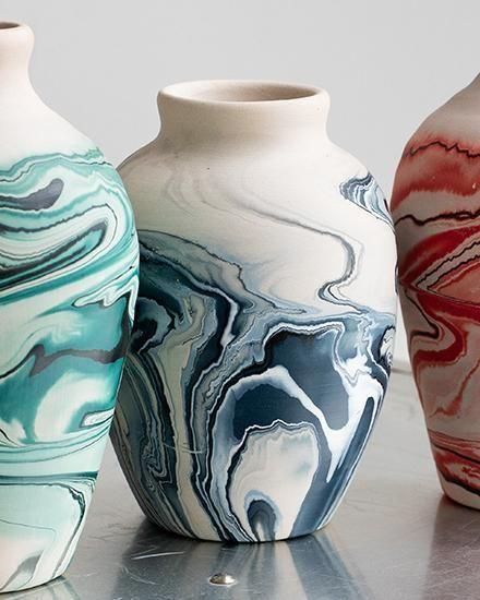 USA製　NEMADJI POTTERY　ネマジポッタリー　フラワーベース　花瓶 ヴィンテージ USA製 NEMADJI POTTERY ネマジポッタリー VINTAGE