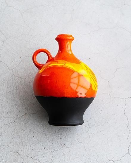 VINTAGE】60-70s ”W.GERMANY” Fat Lava Flower Vase 