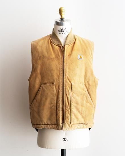 VINTAGE】90s Carhartt Duck Vest ”Made In USA