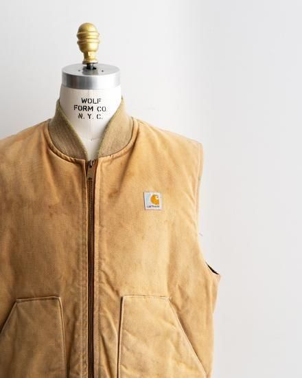 VINTAGE】90s Carhartt Duck Vest ”Made In USA