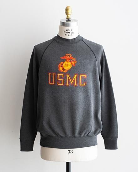 ✅️ USA製 SOFFE ビンテージ 1980-90年代 スウェット ARMY VINTAGE】80-90s 『SOFFE』 Crew Neck Sweatshirt 