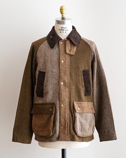 Yoused / ユーズド】Old Harris Tweed Remake Country Jacket