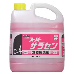 ニイタカ スーパーサラセン 4kg 4本 ケース 業務用 食器用洗剤 高濃度洗剤 飲食店様向け業務用消耗品ネットショップ サプデリ ニイタカ スーパーサラセン 4kg 4本 ケース 業務用 食器用洗剤 高濃度洗剤 飲食店様向け業務用消耗品ネットショップ サプデリ
