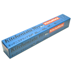 キッチニスタラップ 抗菌ブルー 30cm×100m（旧日立ラップ）30本（ケース） 業務用ラップ | 業務用消耗品通販の サプデリ