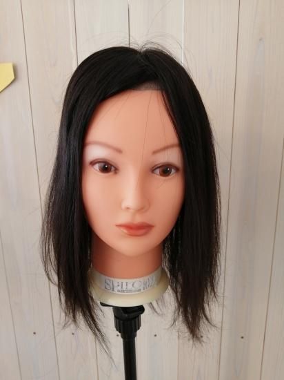 安心のカバー力 人毛100%オリジナル部分ウィッグ - 医療用 安心のカバー力 人毛100%オリジナル部分ウィッグ - 医療用