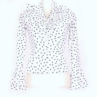 ♦️お値下げしました♦️ フラメンコブラウス 胸元フリルブラウスシリーズ - オリジナル フラメンコ衣装