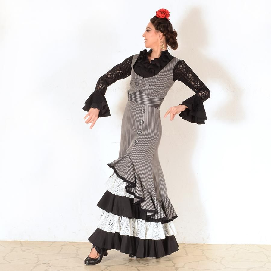 MARI QUITA フラメンコ ハイウェストファルダ　ベストセット MariQuita,マリキータ,フラメンコ, 衣装, ドレス, ワンピース