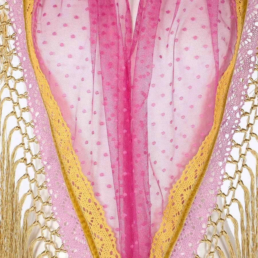 フラメンコシージョ マリキータ 黄色とピンク MariQuita,マリキータ,flamenco,フラメンコ, MariQuita1010