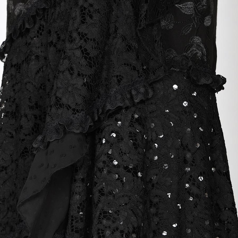 フラメンコ用✨巻きスカート フラメンコ 巻きスカート ローズ×水玉 グリーン×オレンジ F