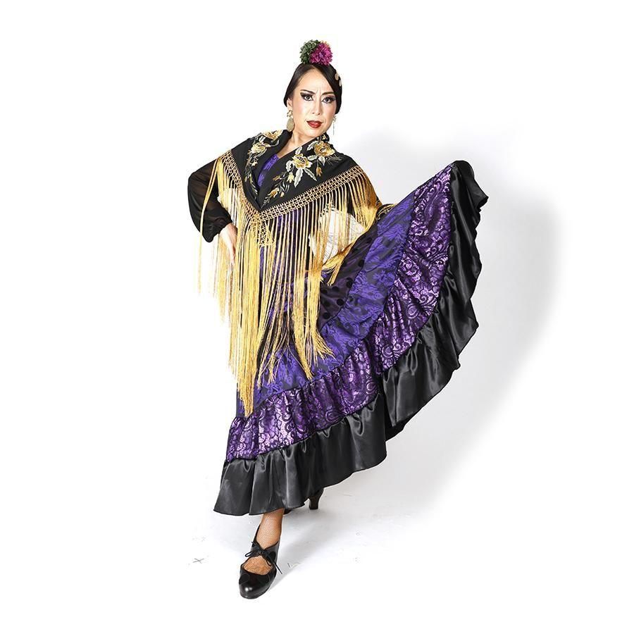 売り切り希望❗️フラメンコ　黒バラ衣装 ♪コレクション♪ - MariQuita フラメンコショップ