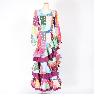 フラメンコ　ツーピース フラメンコの衣装、ドレス、ツーピースならMariQuitaで。