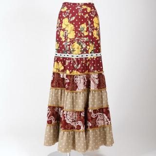 【希少モデル】 フラメンコファルダヒョウ柄 フラメンコのファルダはMariQuitaで。