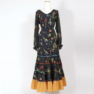 フラメンコワンピース　黒 フラメンコの衣装、ドレス、ワンピースならMariQuitaで。