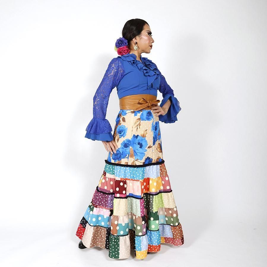 フラメンコのファルダはMariQuitaで。