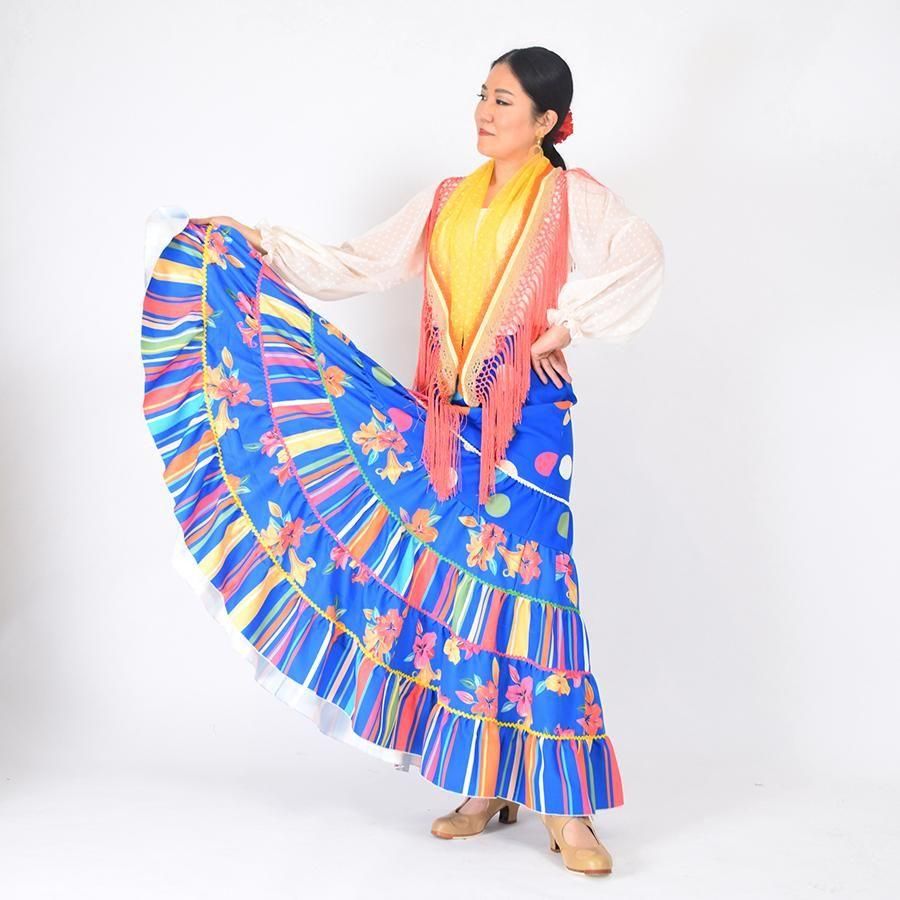 フラメンコのファルダはMariQuitaで。