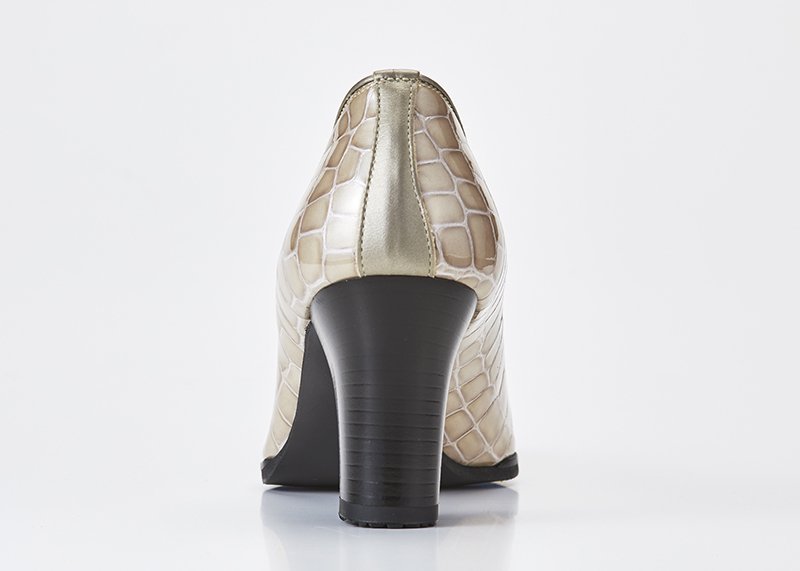 パンプス エレガント 型押しエナメル SLP2696 - 婦人靴のサロンドグレー[SALON DE GRES -PRIDE OF QUALITY-]