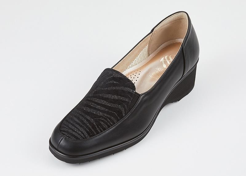 コンフォートシューズ ゼブラ柄 SLP18620 - 婦人靴のサロンド コンフォートシューズ ゼブラ柄 SLP18620 - 婦人靴のサロンド