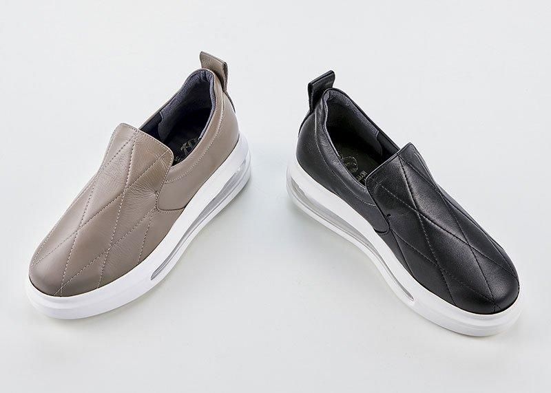 ダイヤ柄ステッチ 厚底エアソール SLP5030D - 婦人靴のサロンド ダイヤ柄ステッチ 厚底エアソール SLP5030D - 婦人靴のサロンド