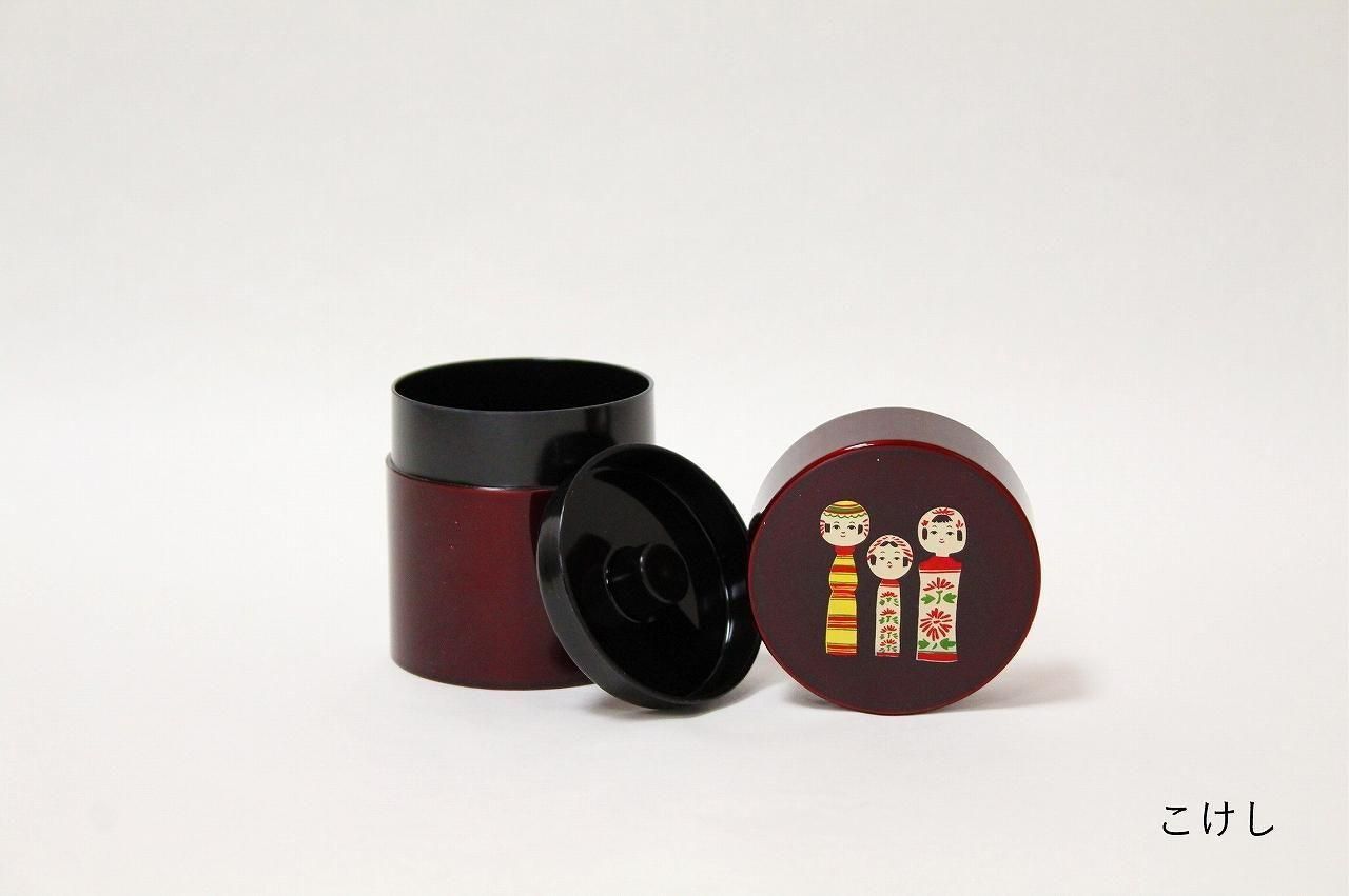 茶筒（小） 玉虫塗 - Shimanuki Online Shop