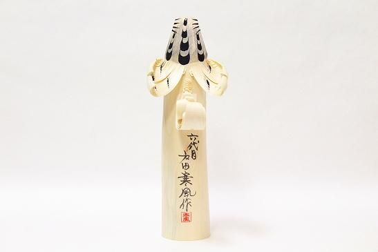 削りかけ　1 笹野一刀彫 縁起物 お鷹ぽっぽ 尾長鶏 昭和レトロ 笹野一刀彫 伝統工芸 縁起物 魔