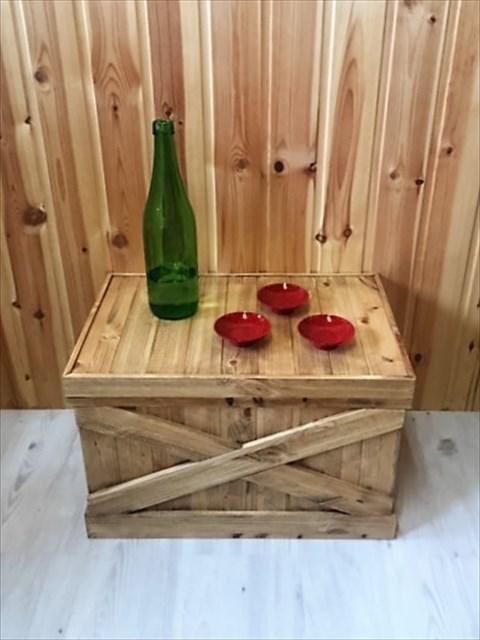カントリー家具 ｜ 木箱 ウッドストッカー 整理箱 蓋つき収納