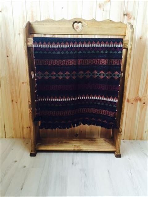カントリー家具 ｜ キルト・タオル掛け - giraffe-ffe