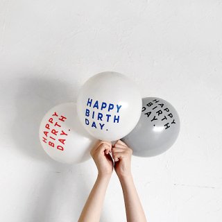 Balloon | HAPPY BRITH DAY ハッピーバースデー  | COLOR