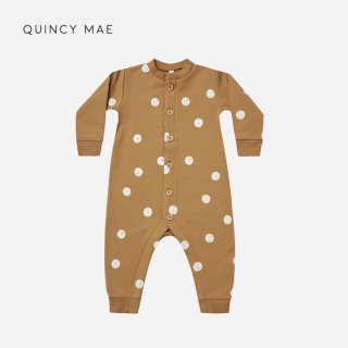 <img class='new_mark_img1' src='https://img.shop-pro.jp/img/new/icons41.gif' style='border:none;display:inline;margin:0px;padding:0px;width:auto;' />【40%OFF】 QUINCY MAE | FLEECE JUMPSUIT | POLKA-DOT | 6-12m