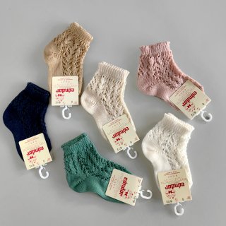 <img class='new_mark_img1' src='https://img.shop-pro.jp/img/new/icons7.gif' style='border:none;display:inline;margin:0px;padding:0px;width:auto;' />condor｜Cotton Openwork Short Socks | 4Y-6Y
