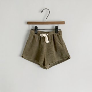 <img class='new_mark_img1' src='https://img.shop-pro.jp/img/new/icons7.gif' style='border:none;display:inline;margin:0px;padding:0px;width:auto;' />organic zoo | Olive Terry Rope Shorts | 1-2yのみ