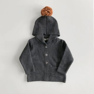 Phil&Phae | Pompon baby knit cardigan | 3-6m〜18m