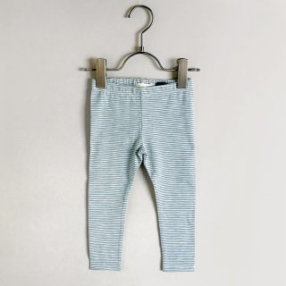 Phil&Phae | Leggings stripes / cloudy blue | 6-12m / 2y のみ