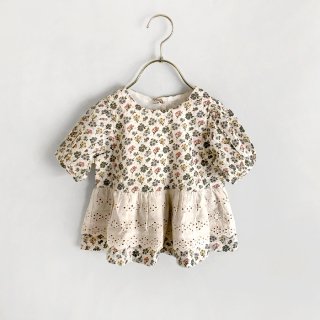 Little Cotton Clothes | Cleo Blouse - Achillea floral | 2-3y のみ