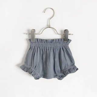 Little Cotton Clothes | Didi Bloomers - organic pointelle in blue | 6-12m〜3-4y
