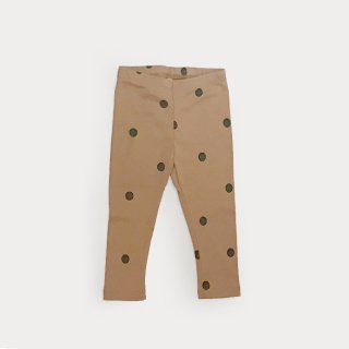 <img class='new_mark_img1' src='https://img.shop-pro.jp/img/new/icons7.gif' style='border:none;display:inline;margin:0px;padding:0px;width:auto;' />organic zoo | Gold Dots Leggings | 6-12m〜2-3y