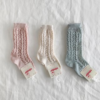 condorCotton Openwork Knee-hight Socks | 4Y-6Y