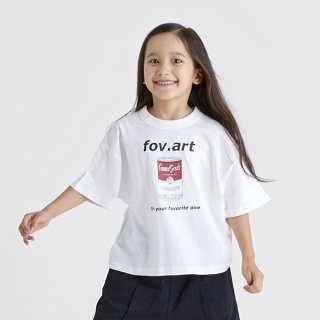 FOV | SOUP Tシャツ | S(90-100) / M(110-120)