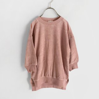 <img class='new_mark_img1' src='https://img.shop-pro.jp/img/new/icons7.gif' style='border:none;display:inline;margin:0px;padding:0px;width:auto;' />Phil&Phae | Frotte sweater dress / pink clay | 2y〜6y