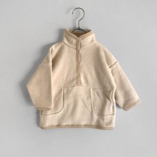 <img class='new_mark_img1' src='https://img.shop-pro.jp/img/new/icons7.gif' style='border:none;display:inline;margin:0px;padding:0px;width:auto;' />organic zoo | Warm Sand Fleece Sweater | 6-12m〜3-4y