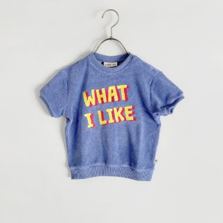 <img class='new_mark_img1' src='https://img.shop-pro.jp/img/new/icons7.gif' style='border:none;display:inline;margin:0px;padding:0px;width:auto;' />CARLIJNQ | What I Like - sweater short sleeve with embroidery | 74/80〜110/116
