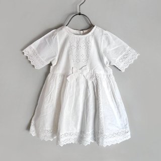 <img class='new_mark_img1' src='https://img.shop-pro.jp/img/new/icons7.gif' style='border:none;display:inline;margin:0px;padding:0px;width:auto;' />Little Cotton Clothes | Organic Seren Dress - Off-white | 2-3y5-6y