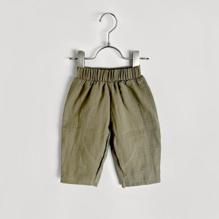 <img class='new_mark_img1' src='https://img.shop-pro.jp/img/new/icons7.gif' style='border:none;display:inline;margin:0px;padding:0px;width:auto;' />organic zoo | Olive Fisherman Pants | 6-12m1-2y