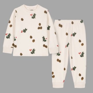 <img class='new_mark_img1' src='https://img.shop-pro.jp/img/new/icons14.gif' style='border:none;display:inline;margin:0px;padding:0px;width:auto;' />STUDIO BOHEME | XMAS CAPSULE /  PYJAMA FLEECE 2 PIECES | 18m4y