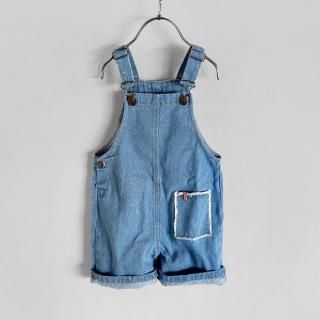 <img class='new_mark_img1' src='https://img.shop-pro.jp/img/new/icons14.gif' style='border:none;display:inline;margin:0px;padding:0px;width:auto;' />nixnut | Short Dungaree | Jeans | 80-110