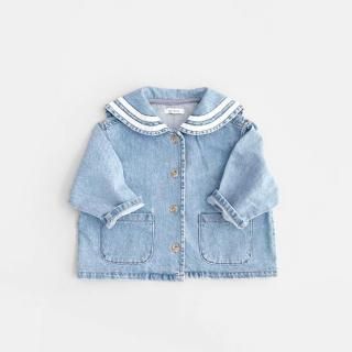 <img class='new_mark_img1' src='https://img.shop-pro.jp/img/new/icons41.gif' style='border:none;display:inline;margin:0px;padding:0px;width:auto;' />30%OFFminirobe | Denim Jacket / light denim | 3yΤ
