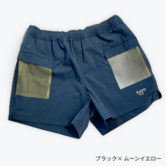 BUDO ブドー　ランニングショーツ　MINIMUM MESH SHORTS