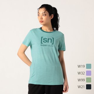 <img class='new_mark_img1' src='https://img.shop-pro.jp/img/new/icons5.gif' style='border:none;display:inline;margin:0px;padding:0px;width:auto;' />W THE ESSENTIAL LOGO TEE ｜ [sn] sn super.natural スーパーナチュラル